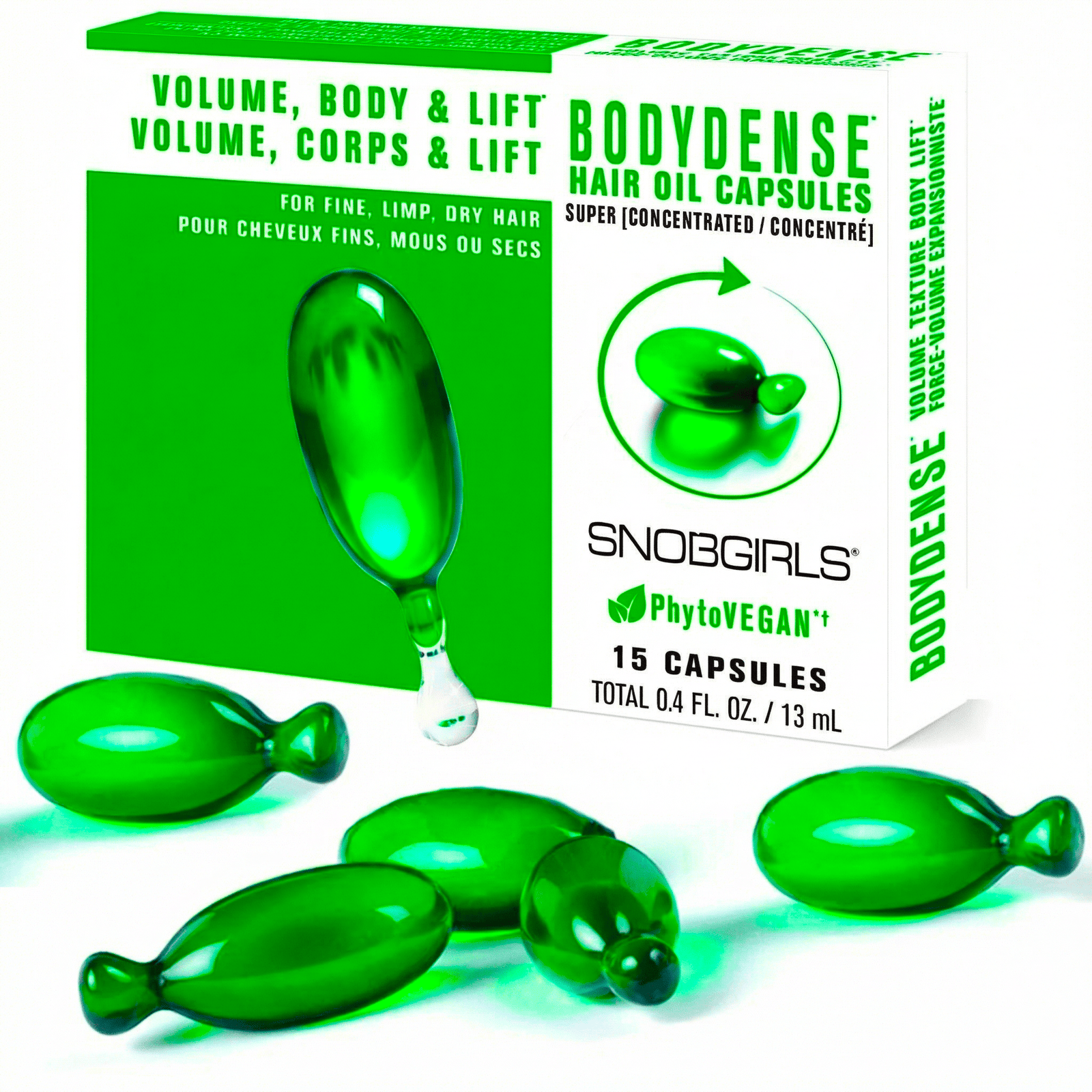 BODYDENSE Intensive Leave - In Hair Oil - 45 Capsules - SNOBGIRLS Australia
