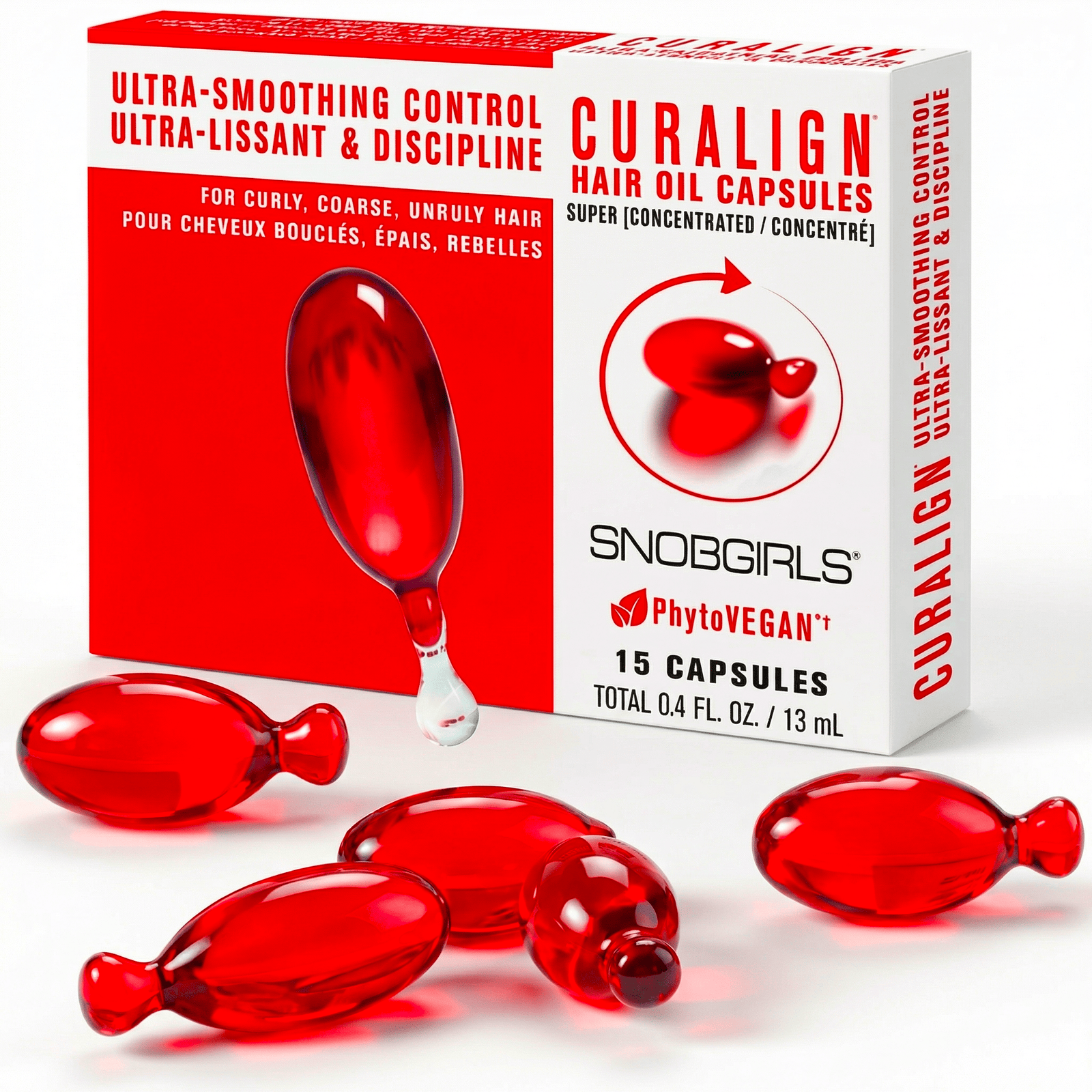 CURALIGN VITAL PRECIOUS OILS - 3 Pack PhytoVEGAN Super Concentrated Intensive Leave - In Hair Oil - SNOBGIRLS Australia