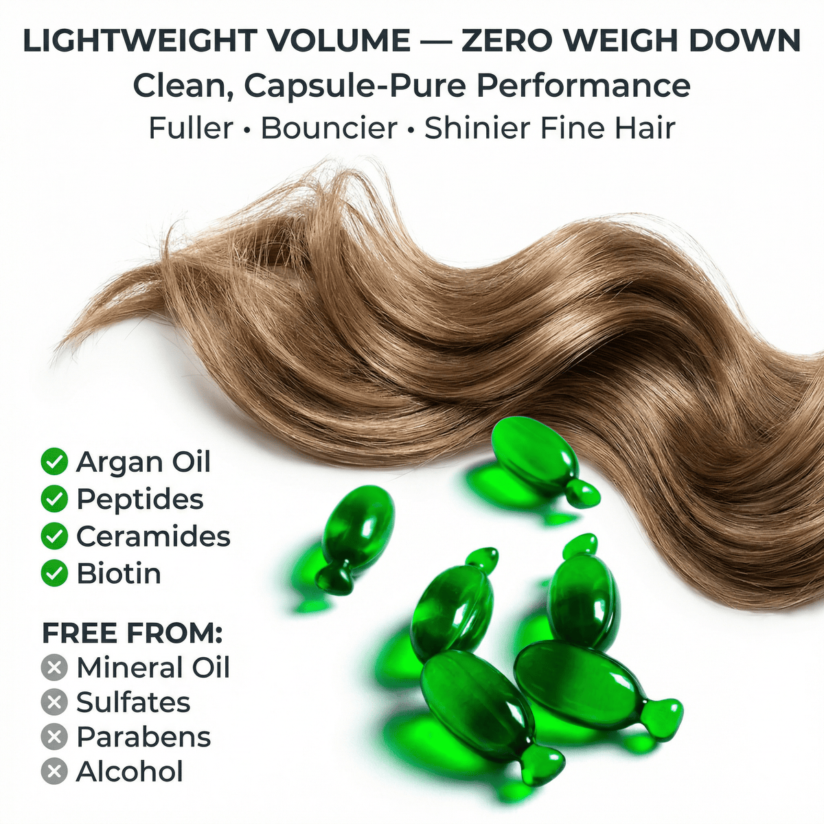 BODYDENSE Intensive Leave - In Hair Oil - 45 Capsules - SNOBGIRLS Australia