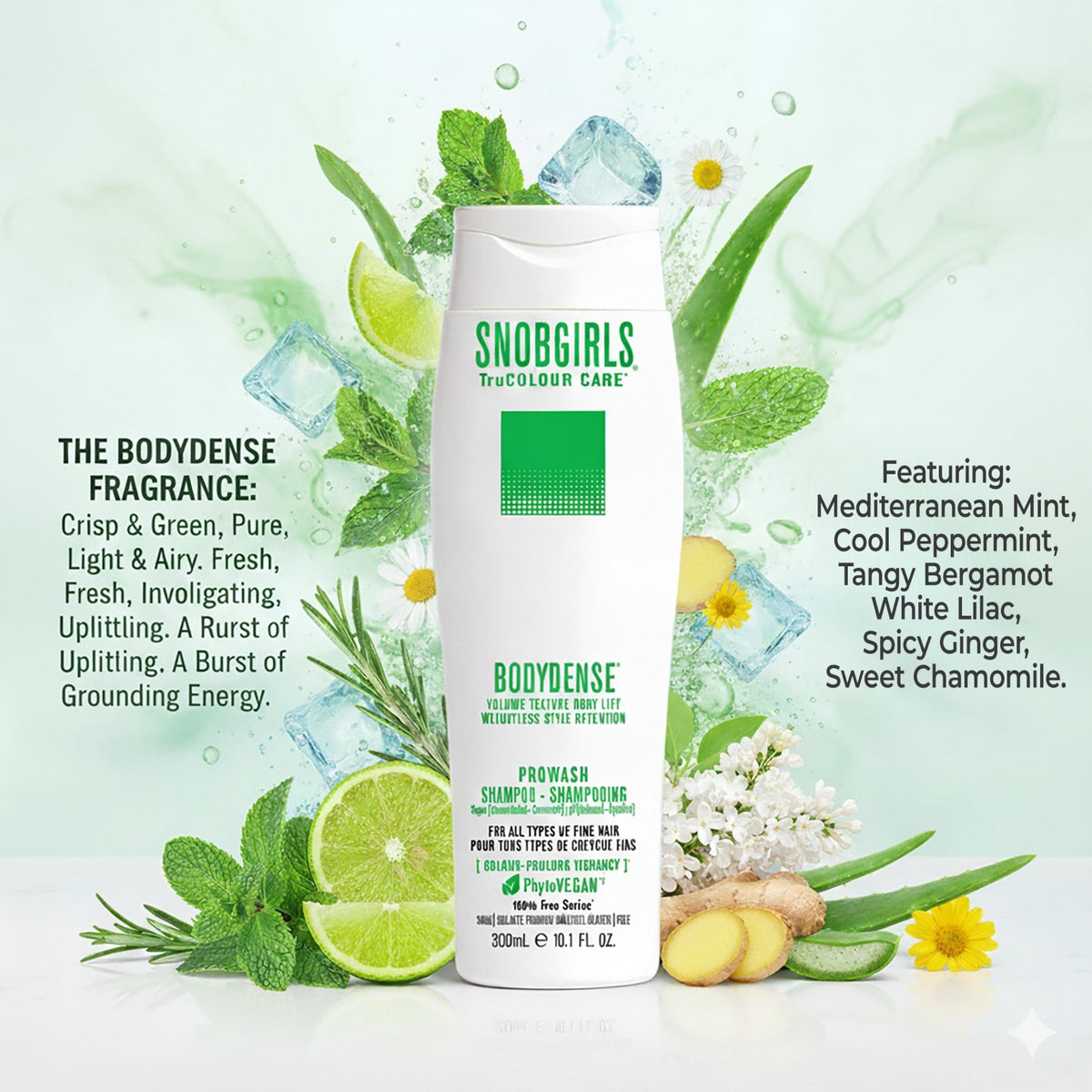 BODYDENSE Vegan Shampoo - SNOBGIRLS Australia