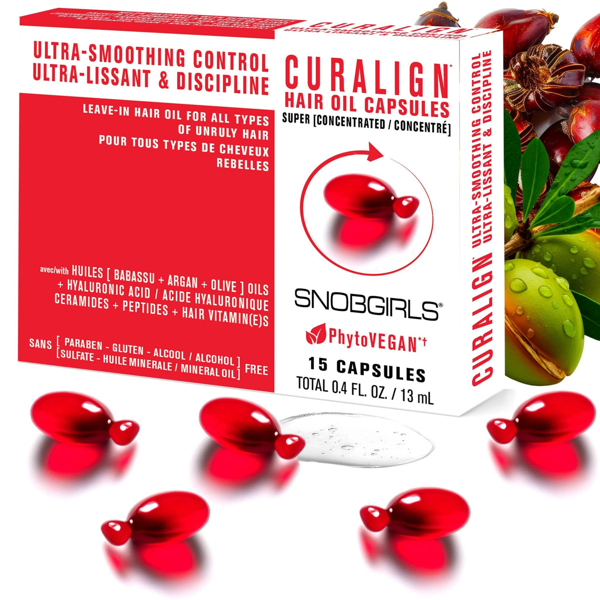 CURALIGN Hair Oil - Ultra - Smoothing + Frizz Control - SNOBGIRLS Australia