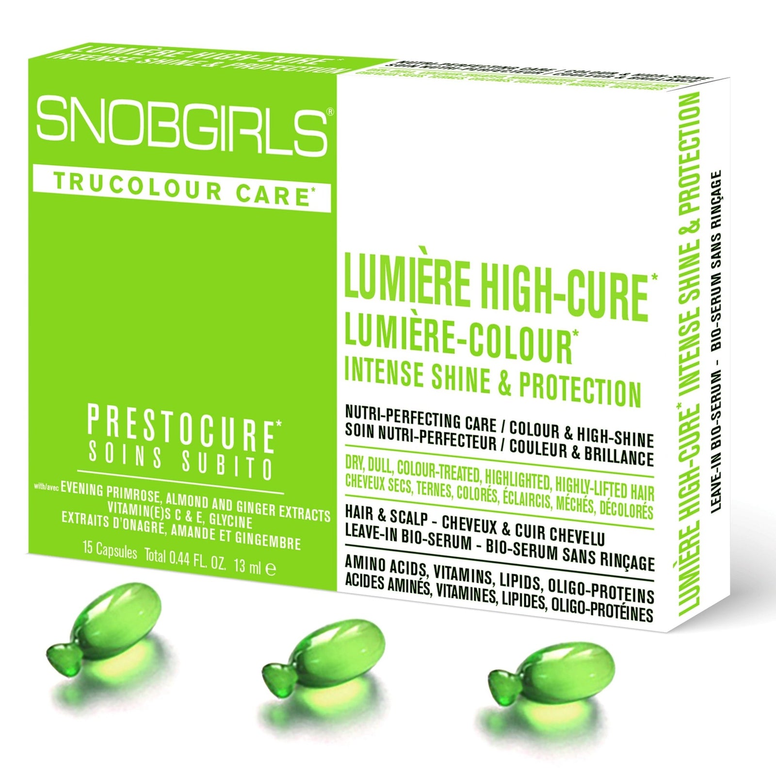 LUMIERE - COLOUR Hair Oil Capsules - SNOBGIRLS Australia