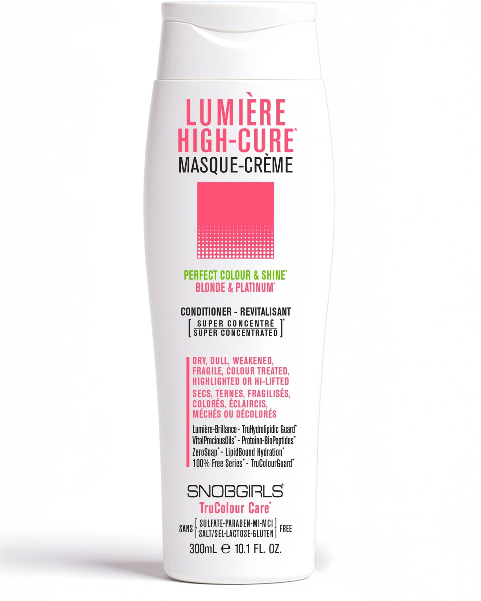 LUMIERE HIGH - CURE MASQUE - CREME Conditioner - SNOBGIRLS Australia
