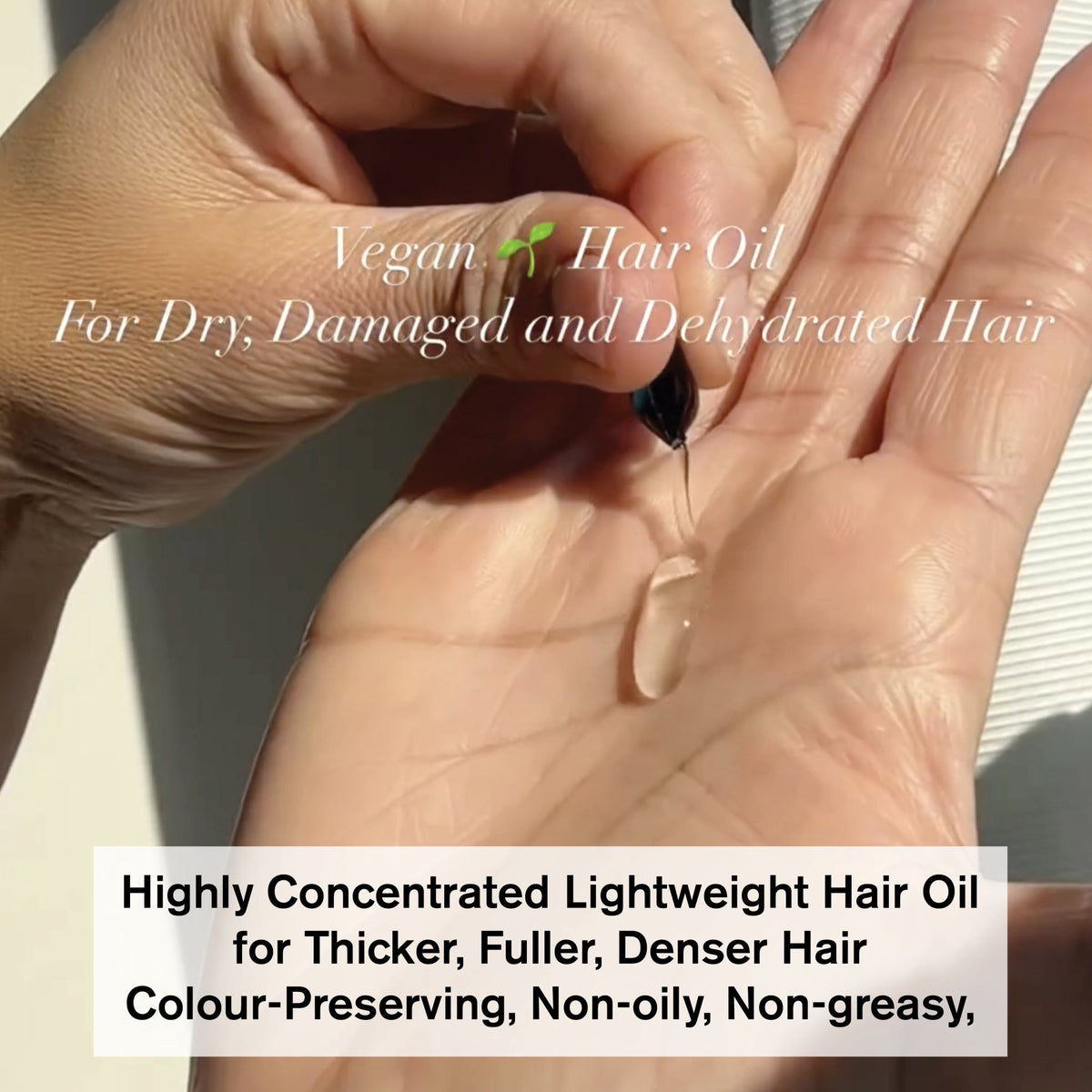 NORMADENSE Hair Oil with Argan Oil, Red Clover, Ginseng, Ceramides, Peptides, Hyaluronic Acid, Biotin &amp; Vitamins - SNOBGIRLS Australia