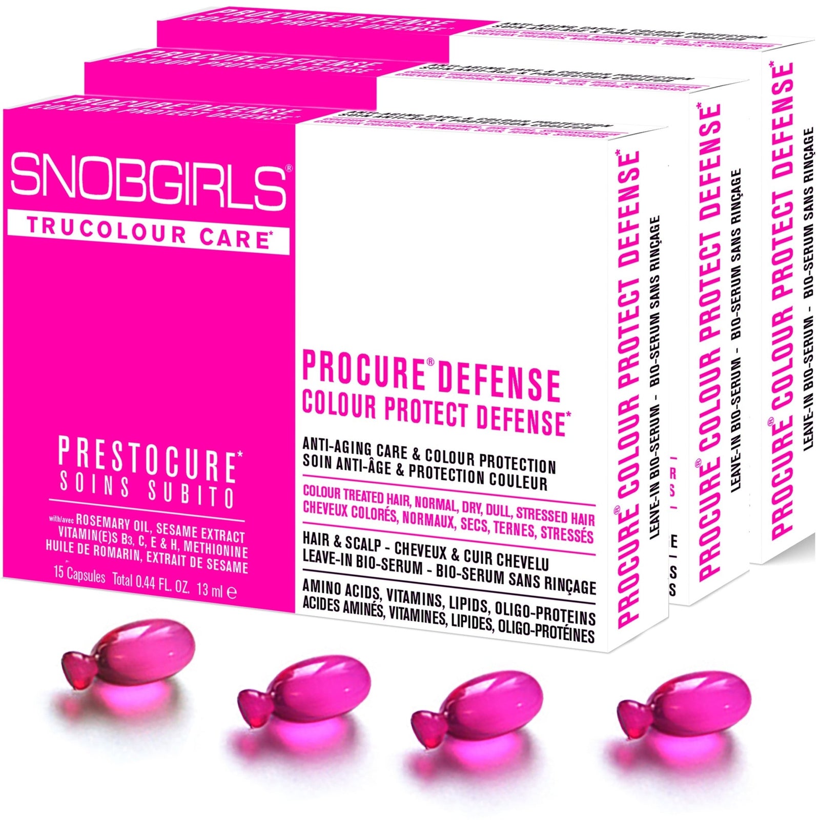 PROCURE Hair Oil Capsules 3 Pack - SNOBGIRLS Australia