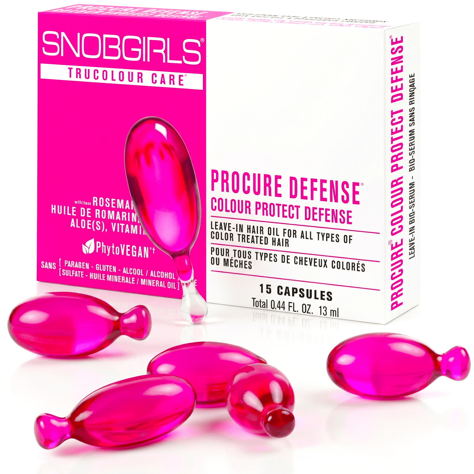 PROCURE Hair Oil Capsules — Color Defense + Vibrancy - SNOBGIRLS Australia