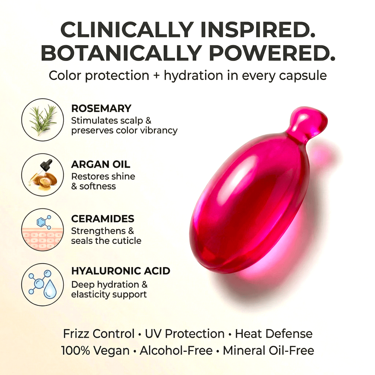 PROCURE Hair Oil Capsules — Color Defense + Vibrancy - SNOBGIRLS Australia