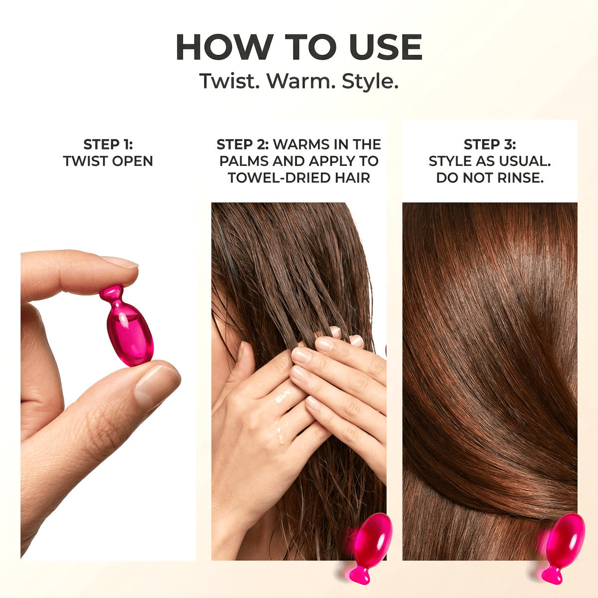 PROCURE Hair Oil Capsules — Color Defense + Vibrancy - SNOBGIRLS Australia