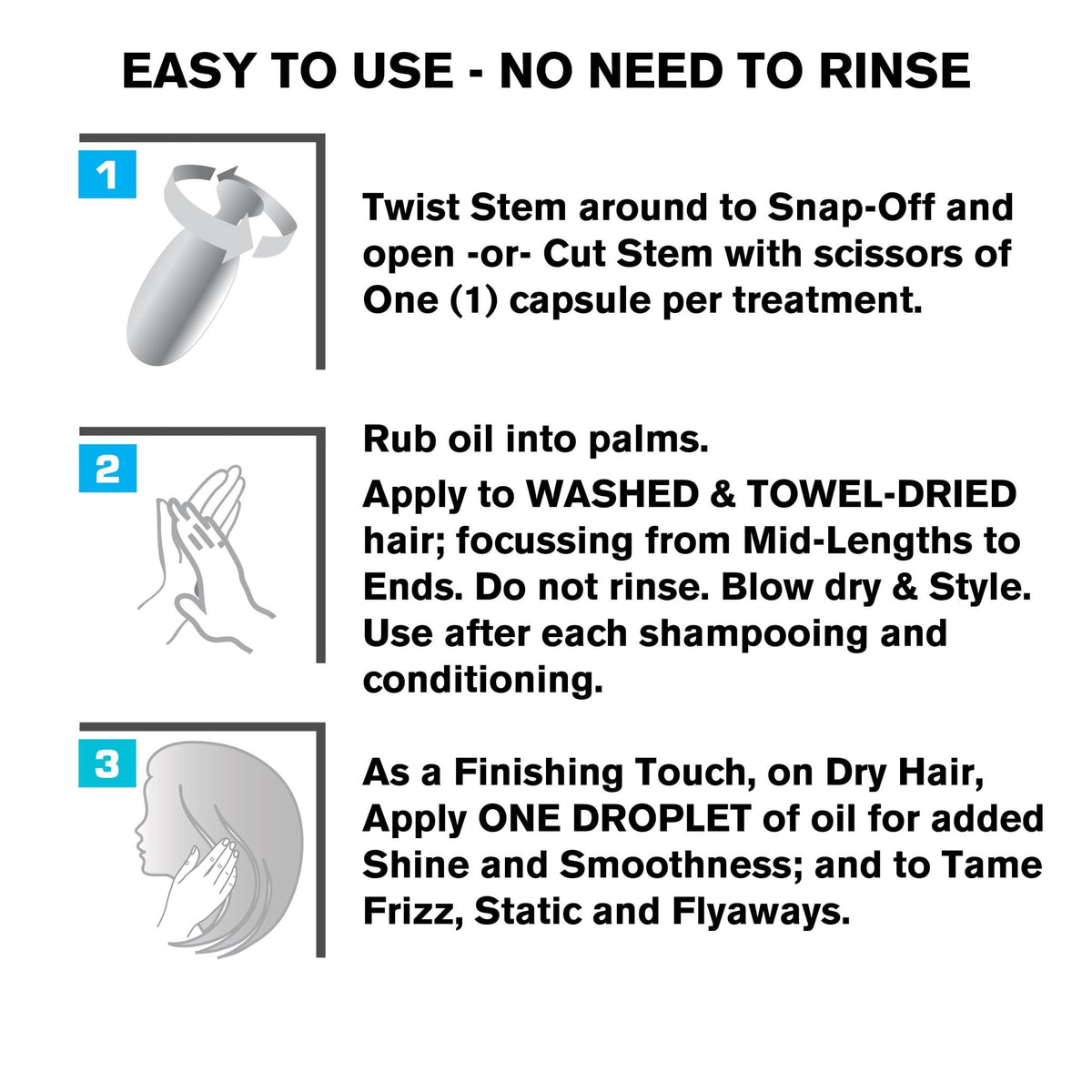 VICE - VERSA LISS &amp; CURLS* Hair Oil Capsules - SNOBGIRLS Australia