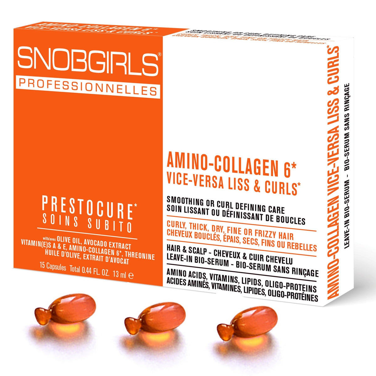 VICE - VERSA LISS &amp; CURLS* Hair Oil Capsules - SNOBGIRLS Australia