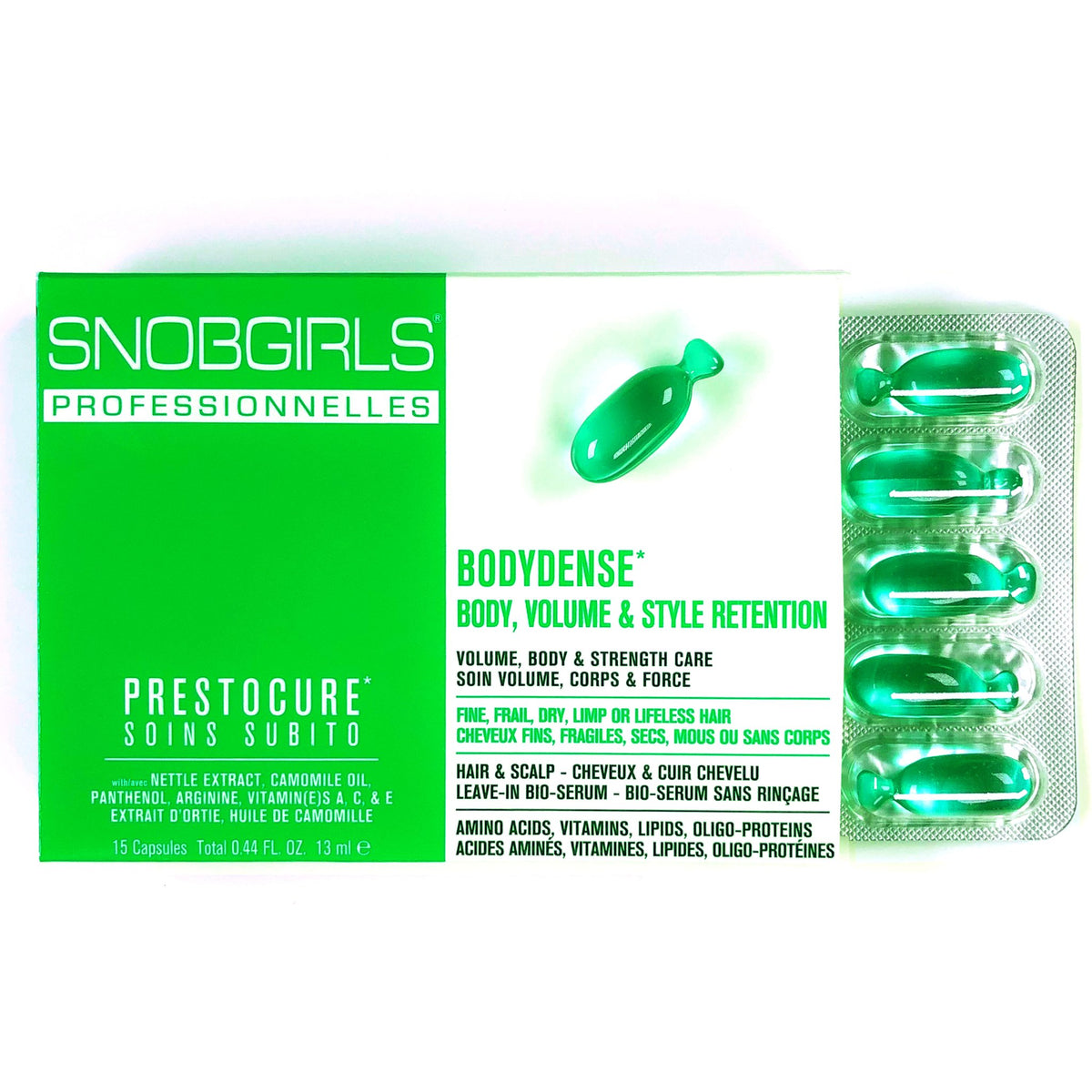 BODYDENSE Hair Oil Capsules 3 Pack - SNOBGIRLS Australia