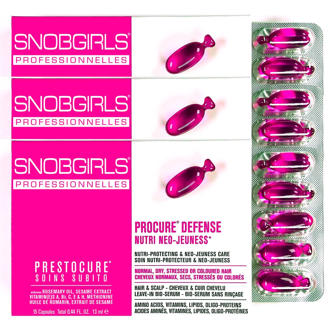 PROCURE Hair Oil Capsules 3 Pack - SNOBGIRLS Australia