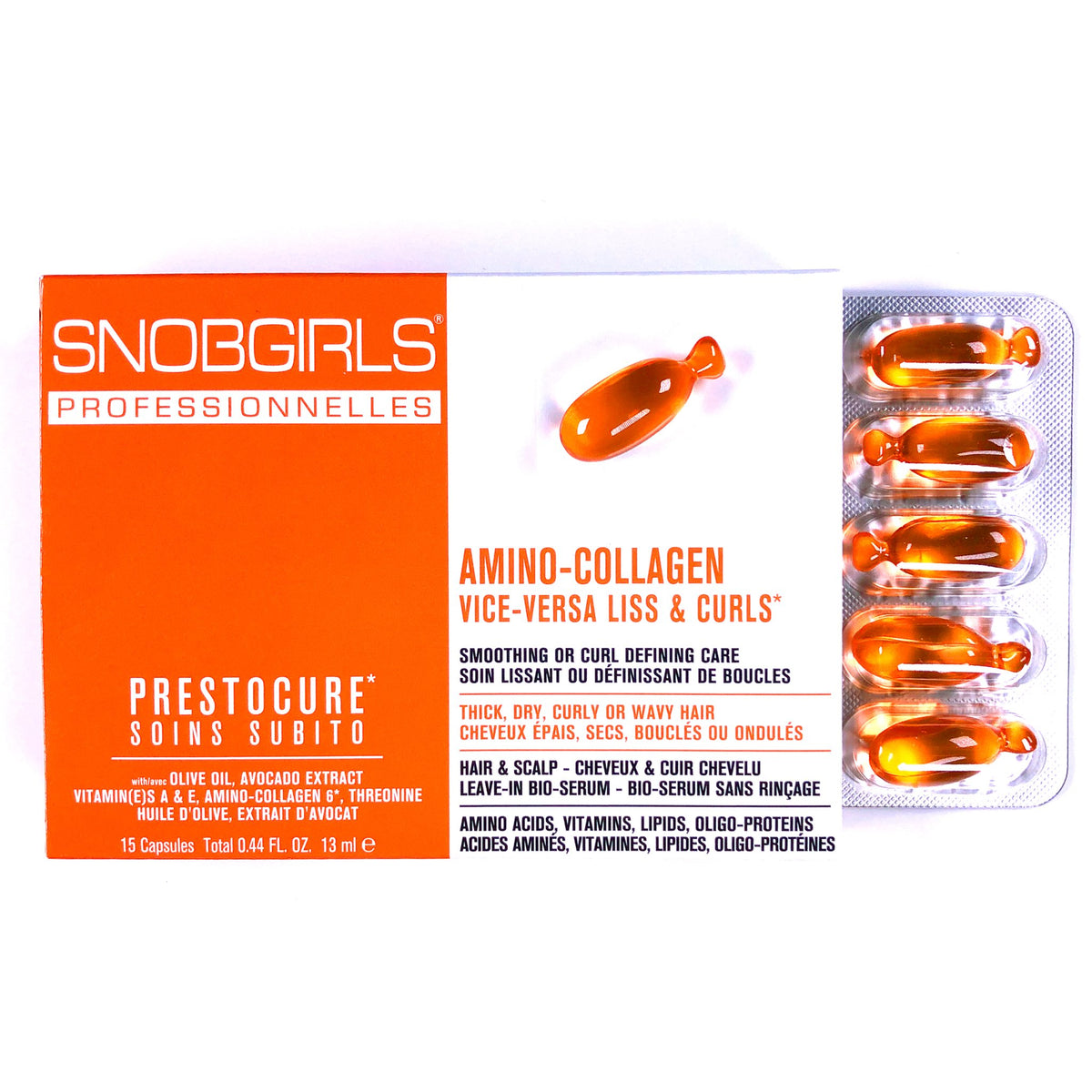 VICE-VERSA LISS &amp; CURLS* Hair Oil Capsules - SNOBGIRLS Australia